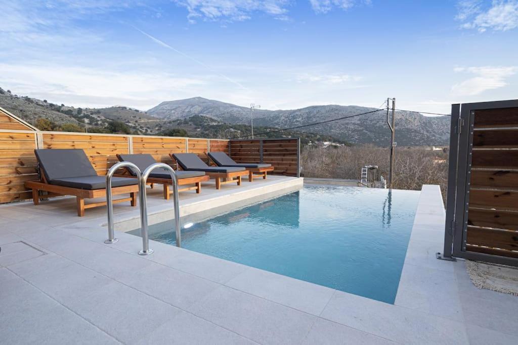 Lasithi Luxury Villa Mesa Lasithi Zewnętrze zdjęcie